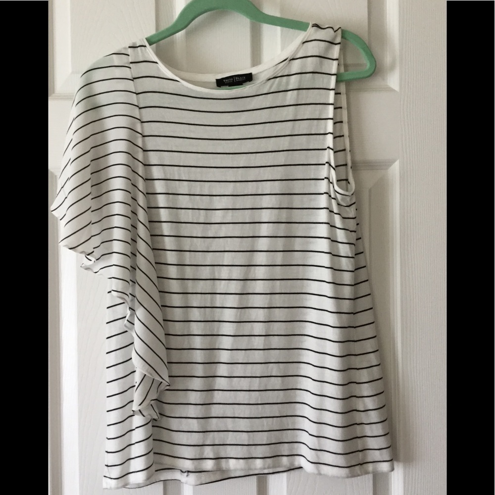 White House Black Market Asymmetrical Tank